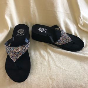 Yellow Box Black with Jeweled top.